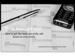Time Management