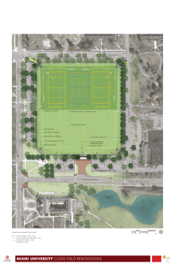 MIAMI UNIVERSITY COOK FIELD RENOVATIONS