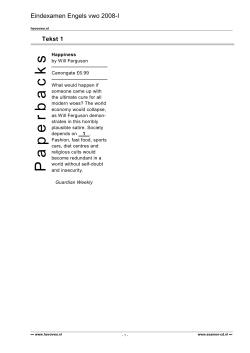 Paperbacks - Havovwo.nl