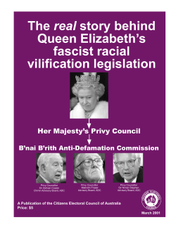 The real story behind Queen Elizabeth`s fascist racial vilification