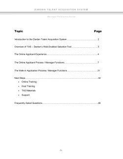 Topic Page - Darden Restaurants