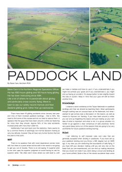 Paddock Landing Decisions