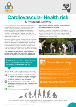 Cardiovascular Health risk - Red Lake Family Health Team