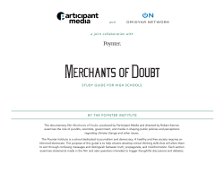 BY THE POYNTER INSTITUTE STUDY GUIDE FOR HIGH