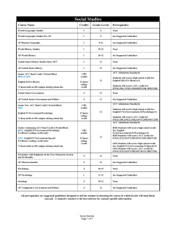 Social Studies - Learning Management Systems