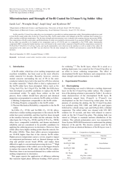 Microstructure and Strength of Sn-Bi Coated Sn