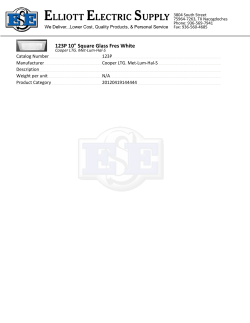 123P 10" Square Glass Fres White