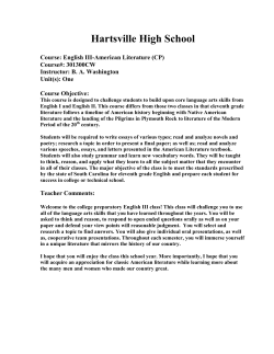 Teacher Assistance - Darlington County School District