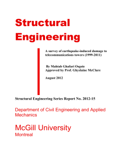 A survey of earthquake-induced damage to