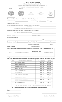 route - 3 details for pre.k.g - u.k.g