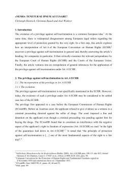 THEMIS Rome GER3 HRW Nemo tenetur