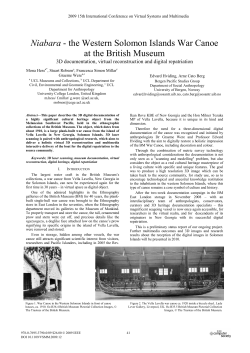 The Western Solomon Islands War Canoe at the