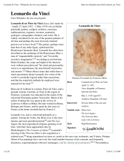 Leonardo da Vinci