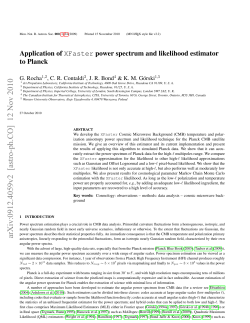 Application of XFaster power spectrum and likelihood estimator to