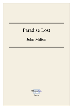 Paradise Lost