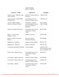 Crisis Numbers for Website