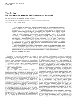 Eur. J. Biochem. - Wiley Online Library