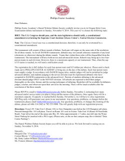 Phillips Exeter Debate Invitation Final