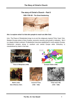 Part 5 - Fitzroy Presbyterian Church