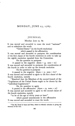 June 25, 1787 (Farrand, PDF)