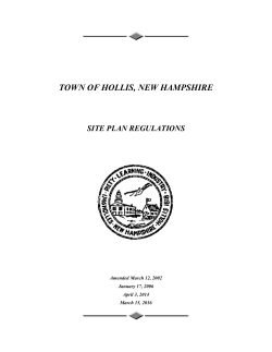 TOWN OF HOLLIS, NEW HAMPSHIRE