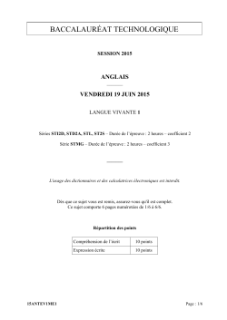 baccalaur&eacute;at technologique