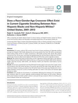 Does a Race-Gender-Age Crossover Effect Exist