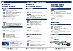 Prepolarized Free-Field Response Prepolarized