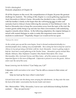 TKaM Play version of Chapter 24 scene2