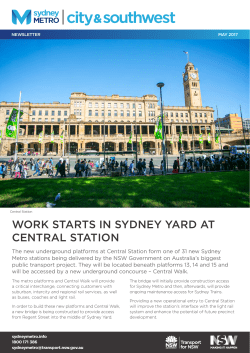 - Sydney Metro