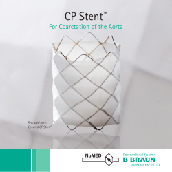 CP Stent - B. Braun Interventional Systems