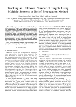 Tracking an Unknown Number of Targets Using Multiple