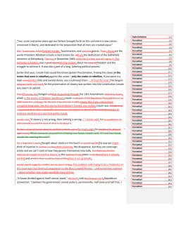 "Four score and seven years ago our fathers brought forth on this