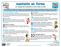 mantente en forma