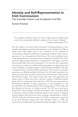 PDF (The Connolly Column and the Spanish Civil War)