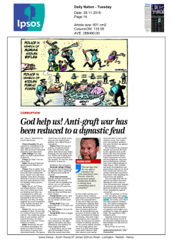 God help us! Antigraft war has been reduced to a