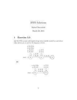 HW6 Solutions
