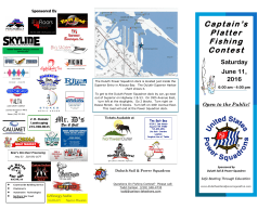 Captain`s Platter Fishing Contest