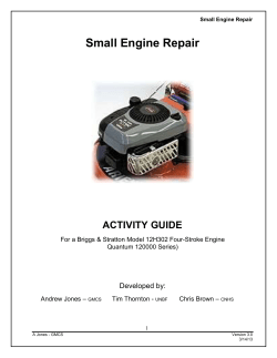 Small Engine Repair