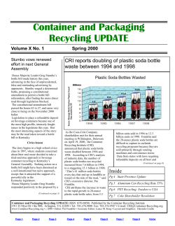 PDF version - Container Recycling Institute