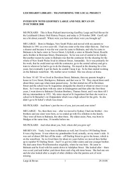 leichhardt library - Leichhardt Municipal Council