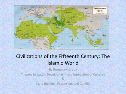 Civilizations of the Fifteenth Century: The Islamic