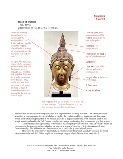 Head of Buddha - Ackland Art Museum
