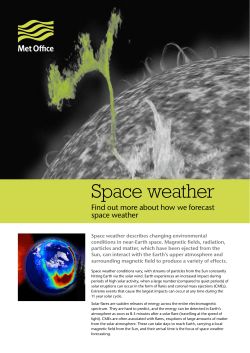 Space weather
