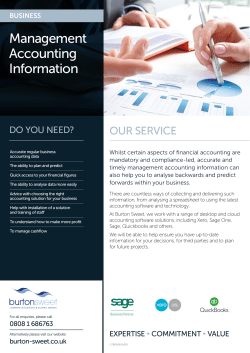 Management Accounting Information