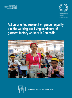 Action-oriented research on gender equality and the working