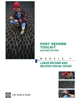 port reform toolkit