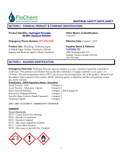 MSDS - FloChem