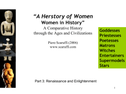 Part 3: Renaissance and Enlightenment