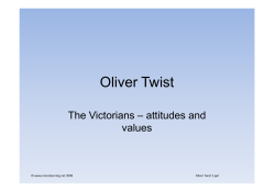 Oliver Twist - morelearning